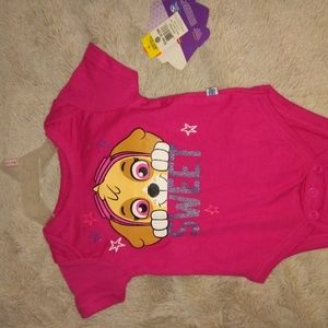 0/3 months paw patrol onesie